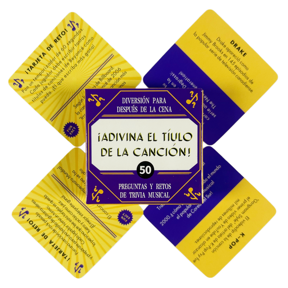5.5x5.5cm Mini Size Spanish Wo - Party Games In Spanish recension och pris