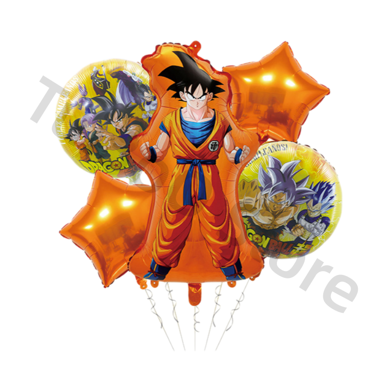 Anime Dragon Ball Themed Birth - Party Games Kids Birthday recension och pris