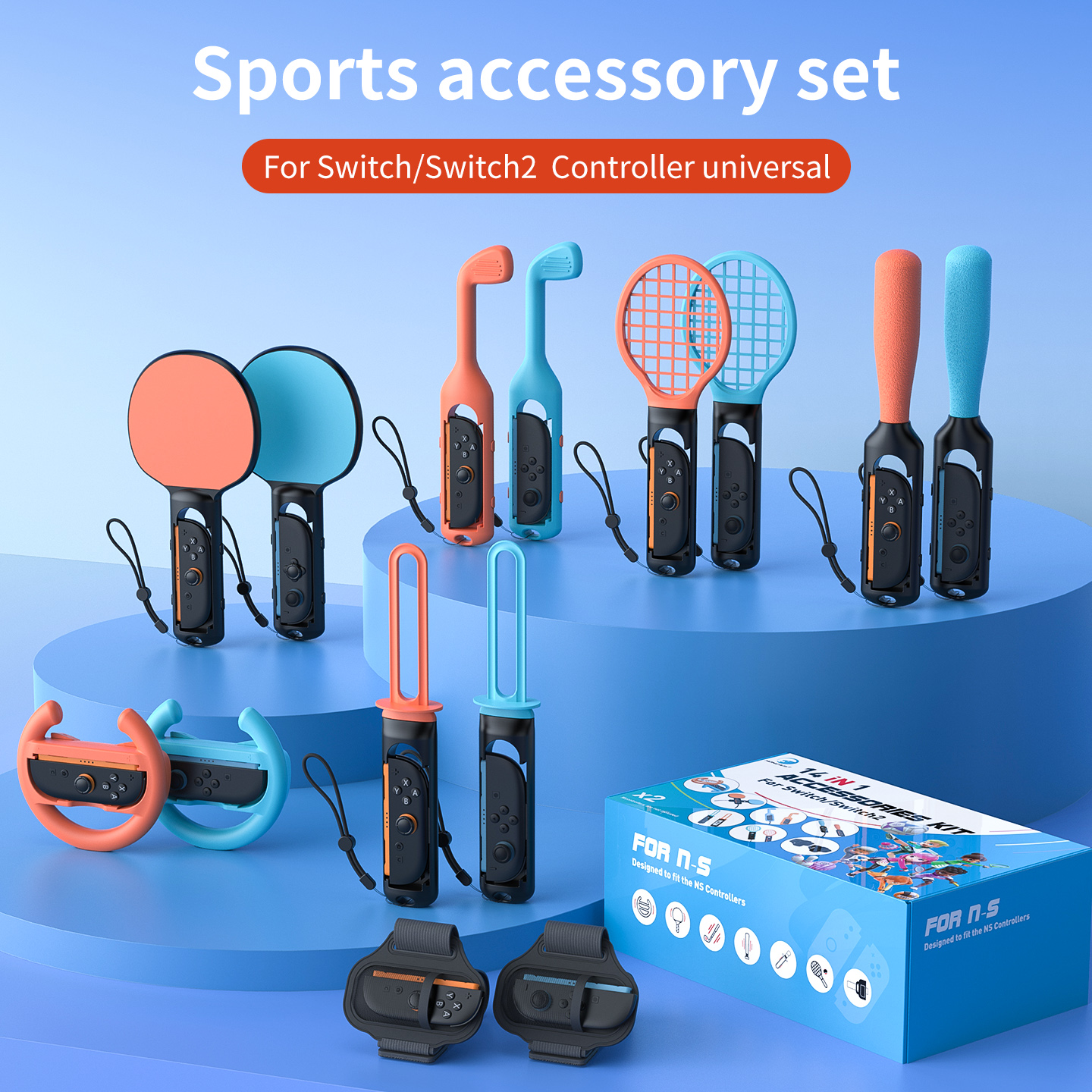 HONCAM Switch2 Sports Kit 14 i - Party Games Golf recension och pris