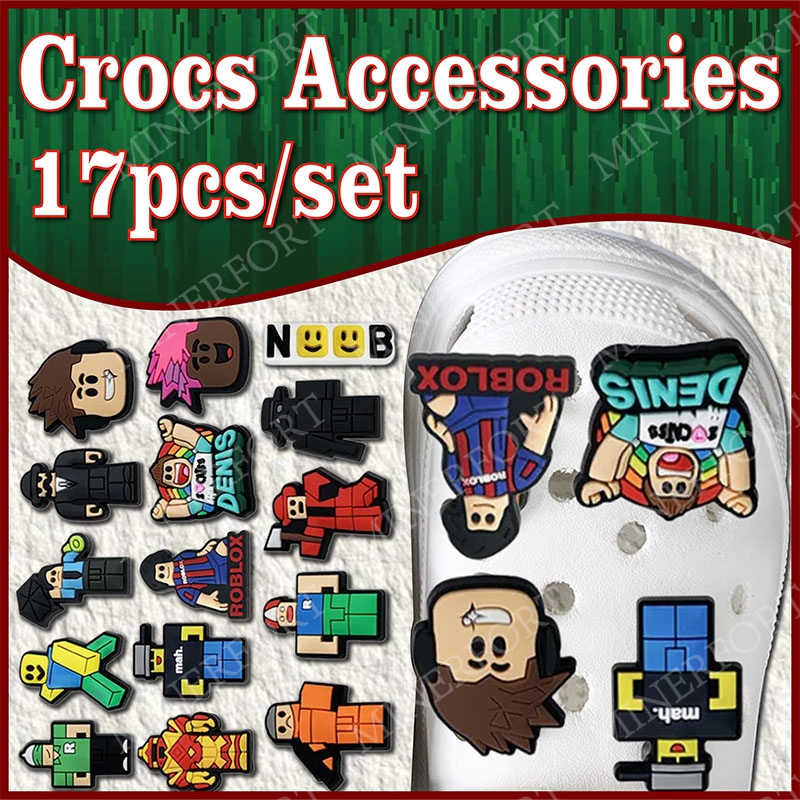 Robloxed Crocs Charms Cute Gam - Party Games Graduation Ideas recension och pris