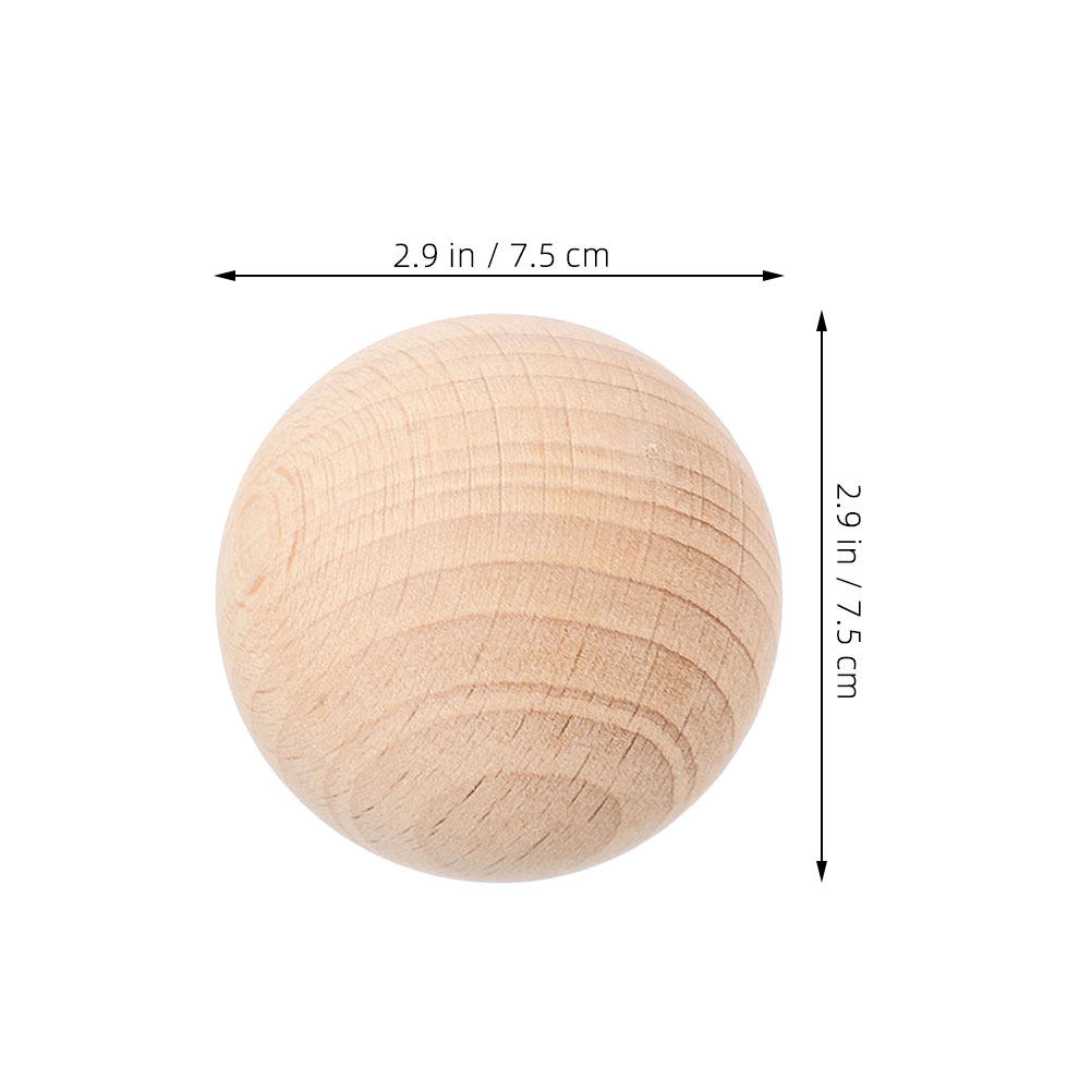 Natural Wooden Croquet Ball 7. - Croquet Set Lawn recension och pris