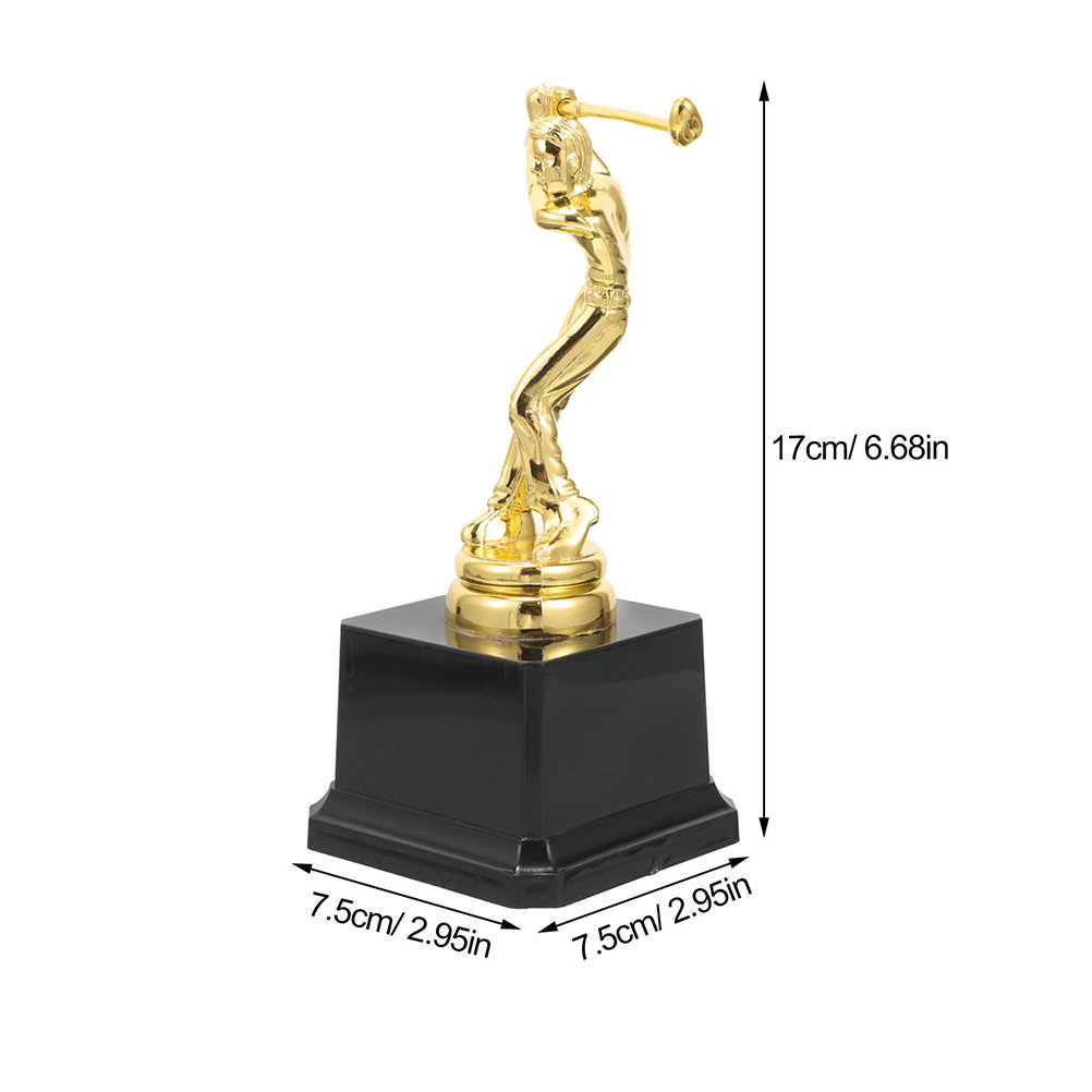 2Pcs Exquisite Golf Trophy Orn - Party Games Golf recension och pris