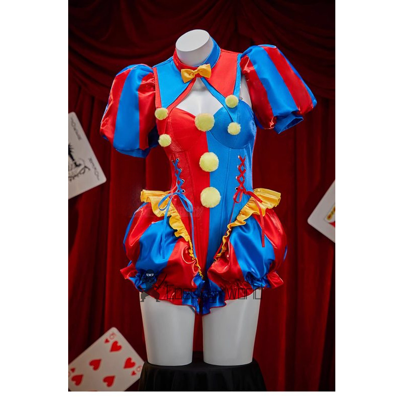 Newly Pomni Cosplay Costume fo - Party Games Name recension och pris