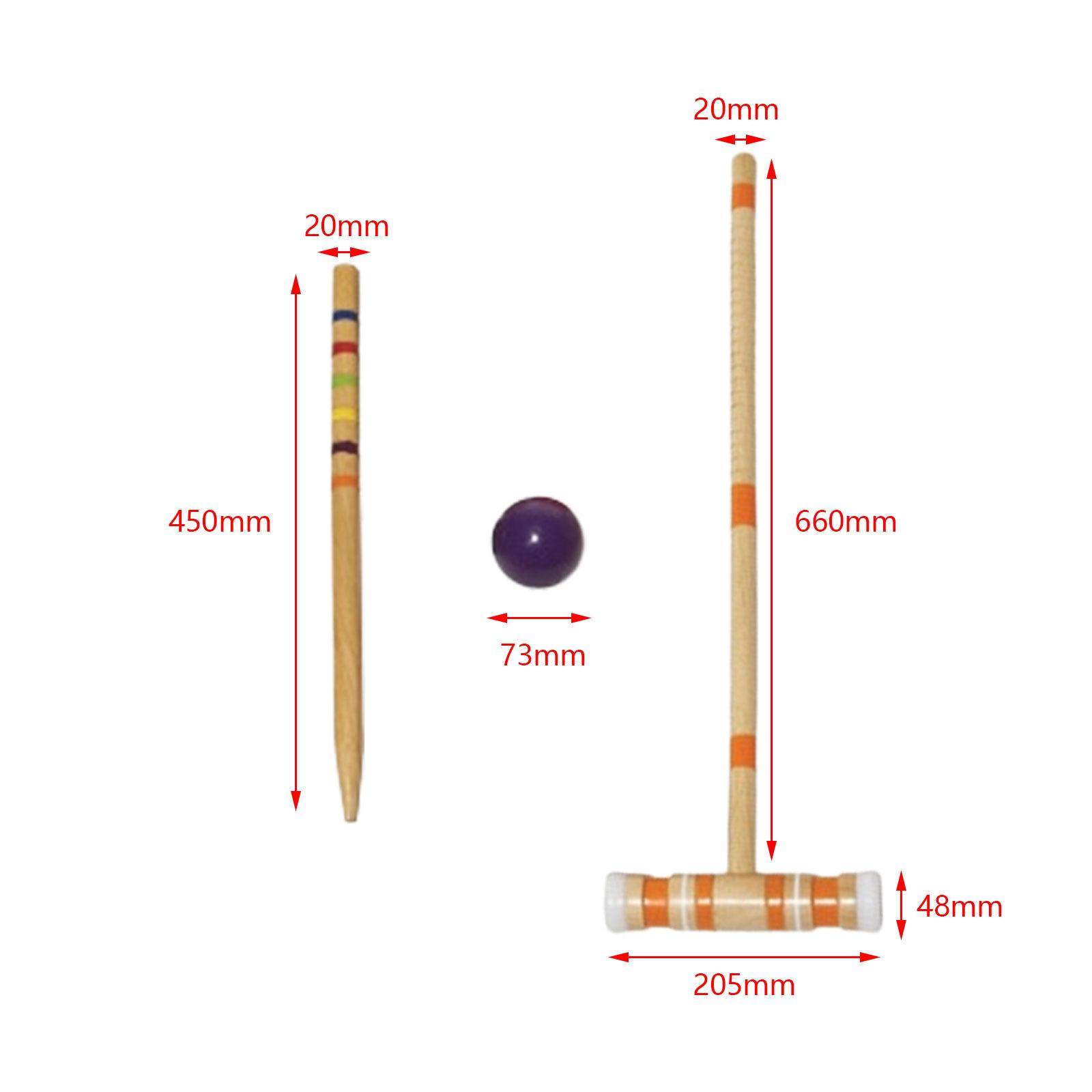 Lawn Croquet Game Set Sport Ou - Croquet Set Lawn recension och pris