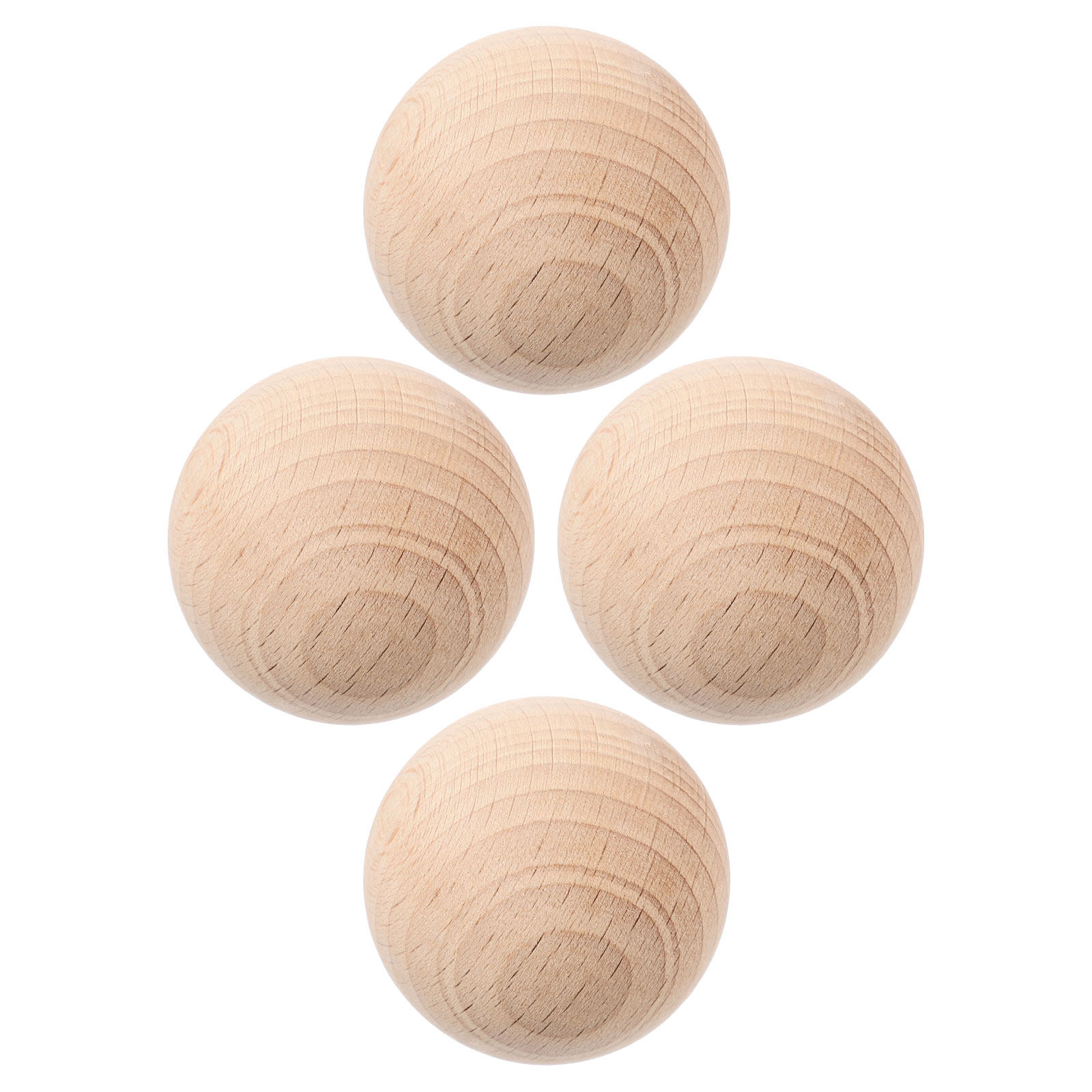 4Pcs Natural Wood Croquet Ball - Croquet Set Lawn recension och pris