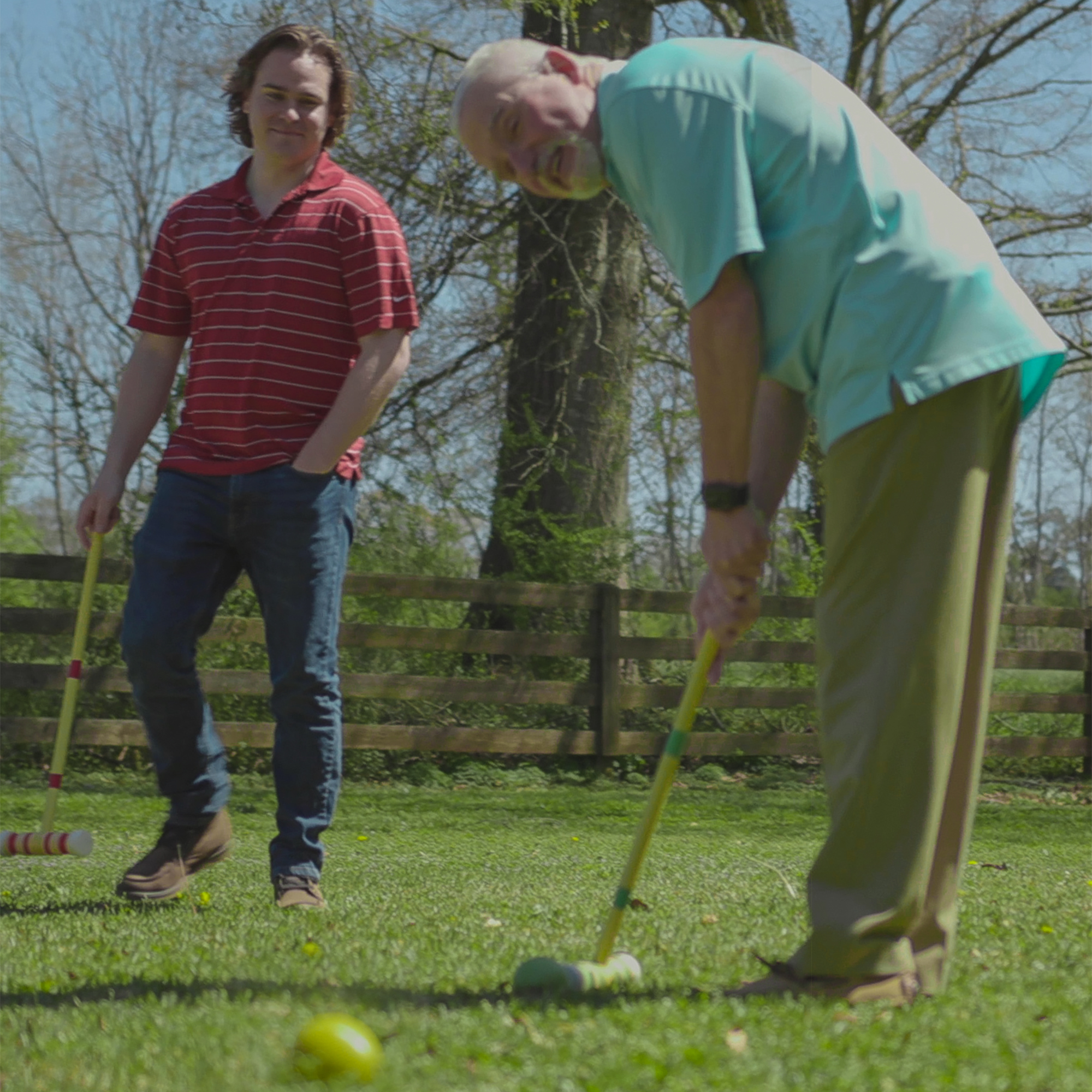 Six-Player Croquet Set with Wo - Croquet Set Lawn recension och pris