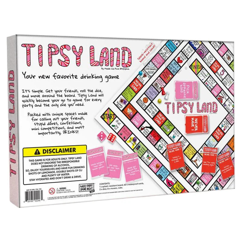 Party Gift of Tipsy Land Party - Party Games Graduation Ideas recension och pris