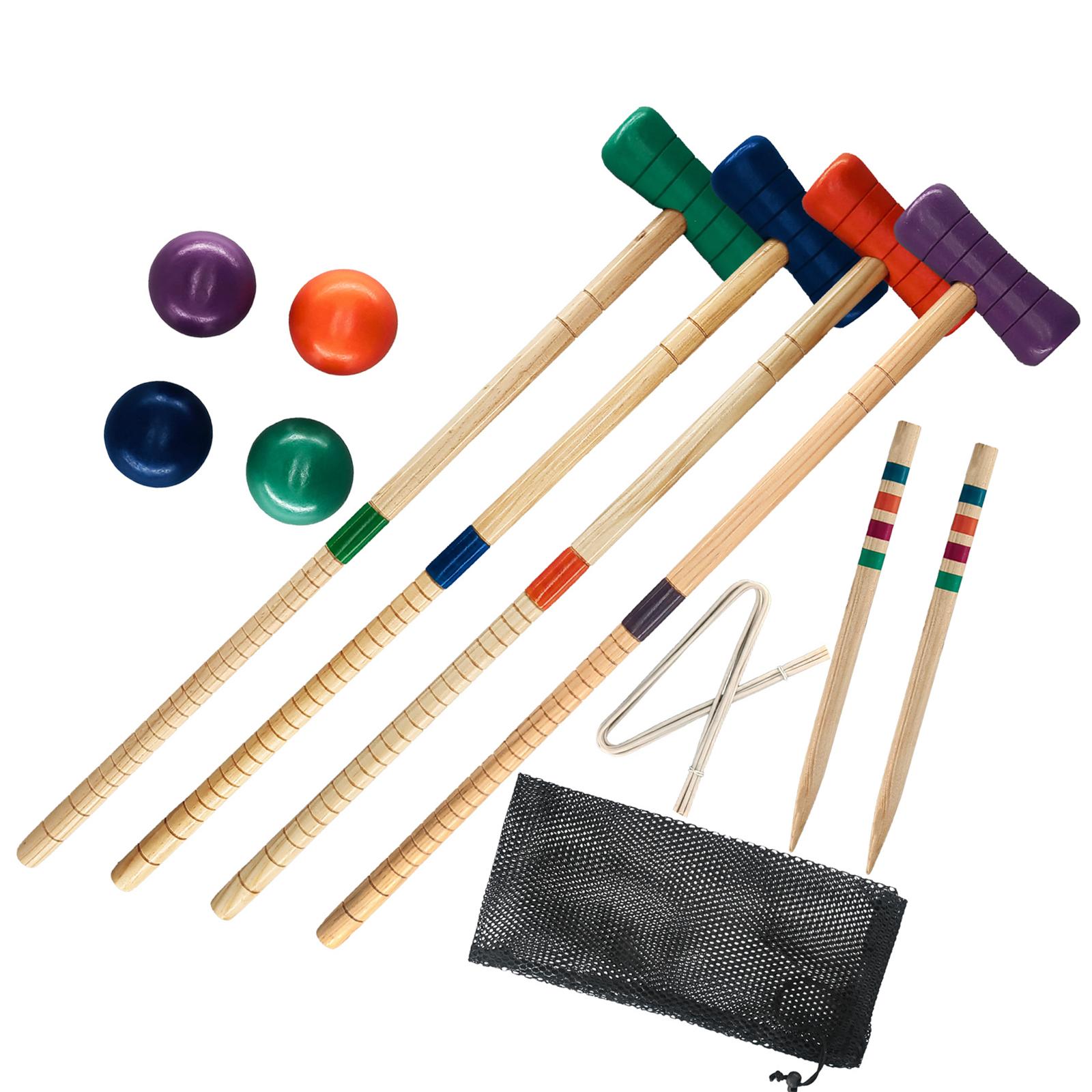 Premium Wood Croquet Mallet Se - Croquet Set Lawn recension och pris