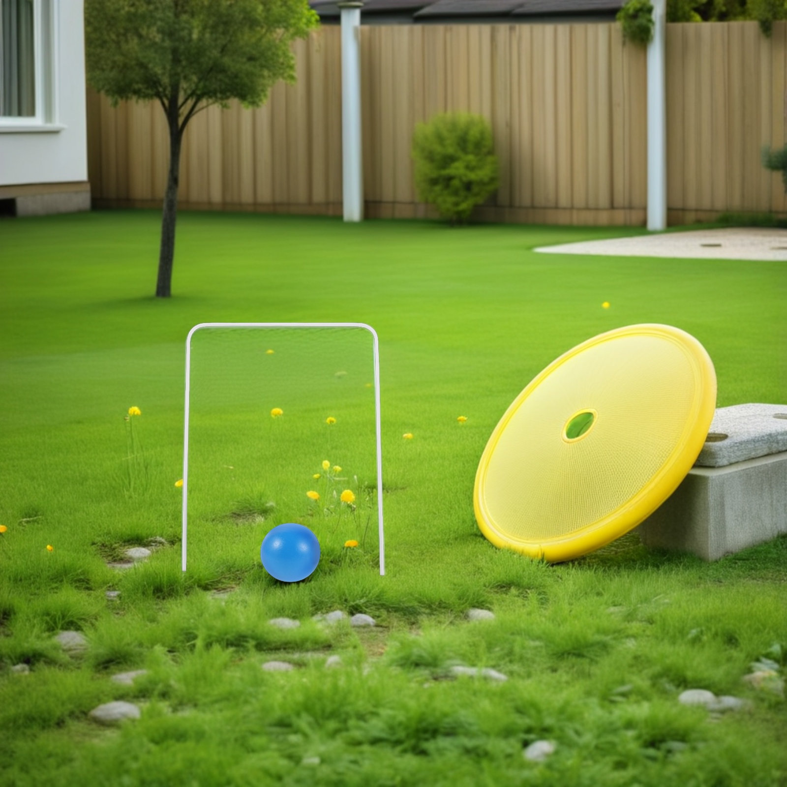 1Set Croquet Set Wooden Garden - Croquet Set Lawn recension och pris