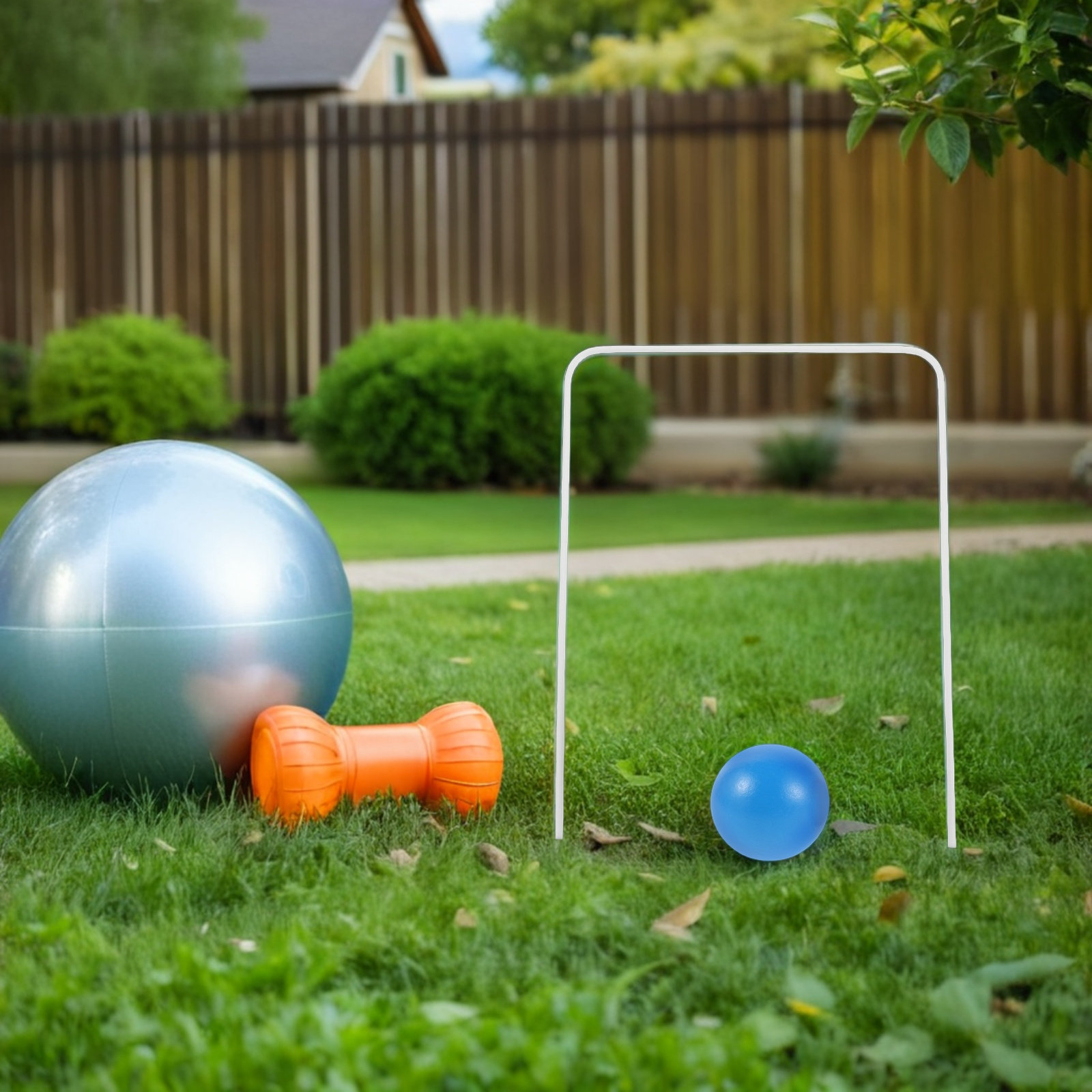 1Set Croquet Set Wooden Garden - Croquet Set Lawn recension och pris