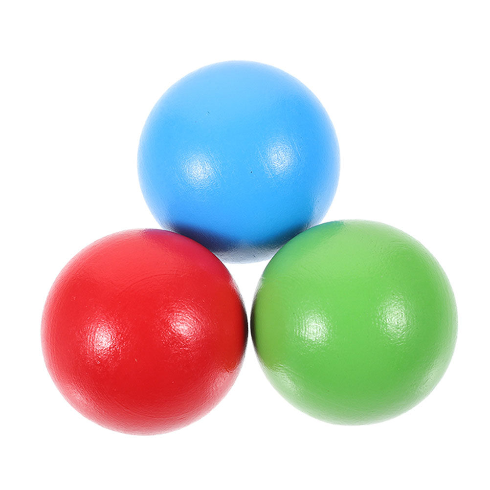 3Pcs Wooden Croquet Balls Lawn - Croquet Set Lawn recension och pris