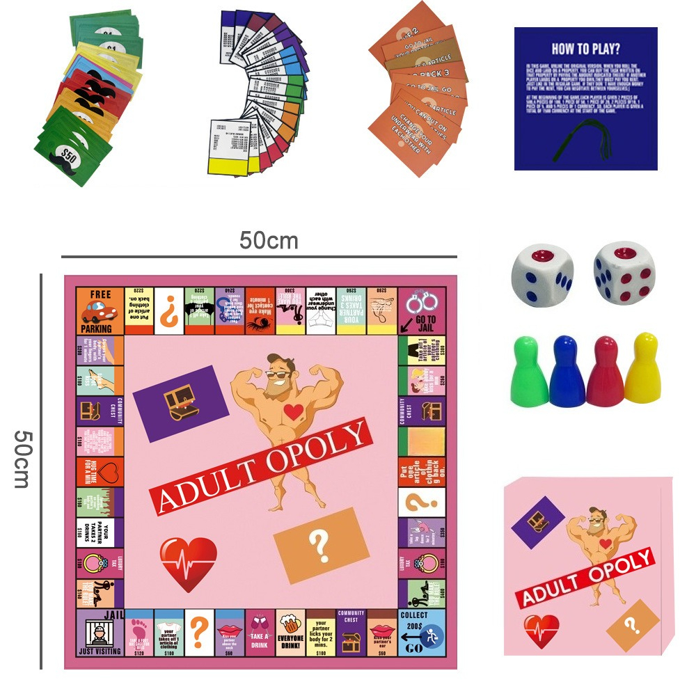 New Couple Chessboard Adult Pa - Party Games Graduation Ideas recension och pris