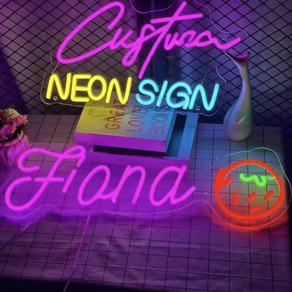 Custom Neon Sign Personalized  - Party Games Name recension och pris