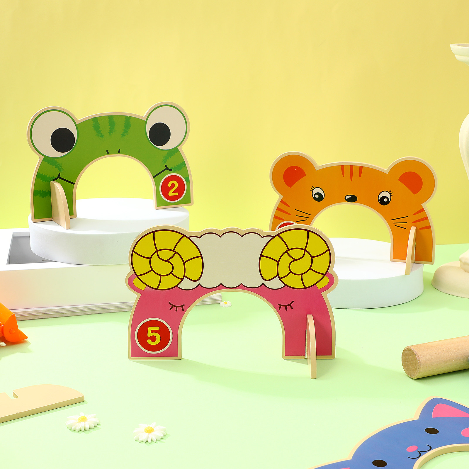 Wooden Cartoon Animal Croquet  - Croquet Set Lawn recension och pris