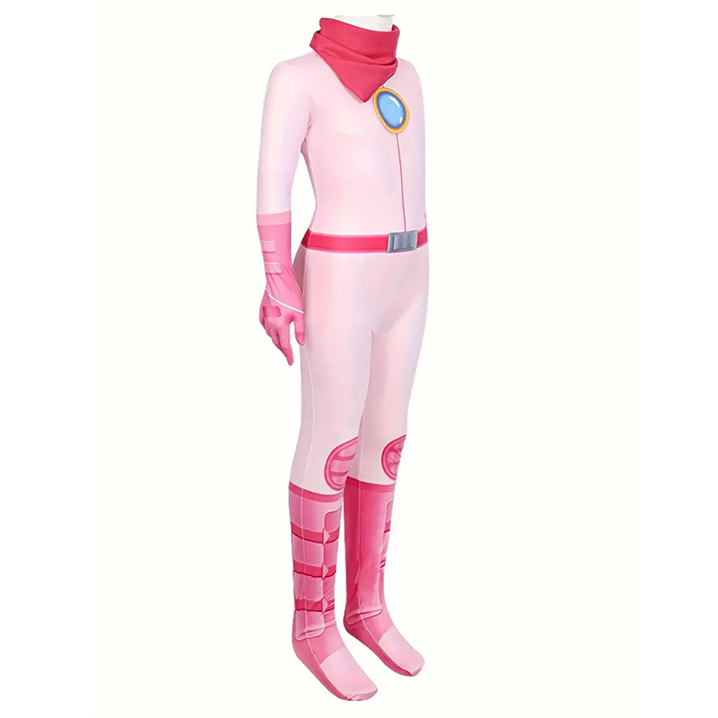 Girls Peach Princess Jumpsuit  - Party Games Kids Birthday recension och pris
