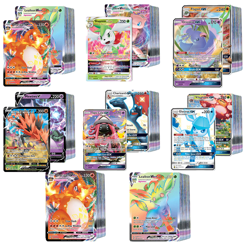 pokémon TCG GX VSTAR VMAX Card - Party Games In Spanish recension och pris