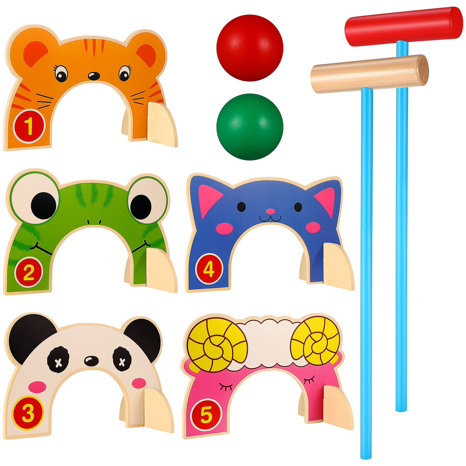Animal Theme Croquet Set Carto - Croquet Set Lawn recension och pris