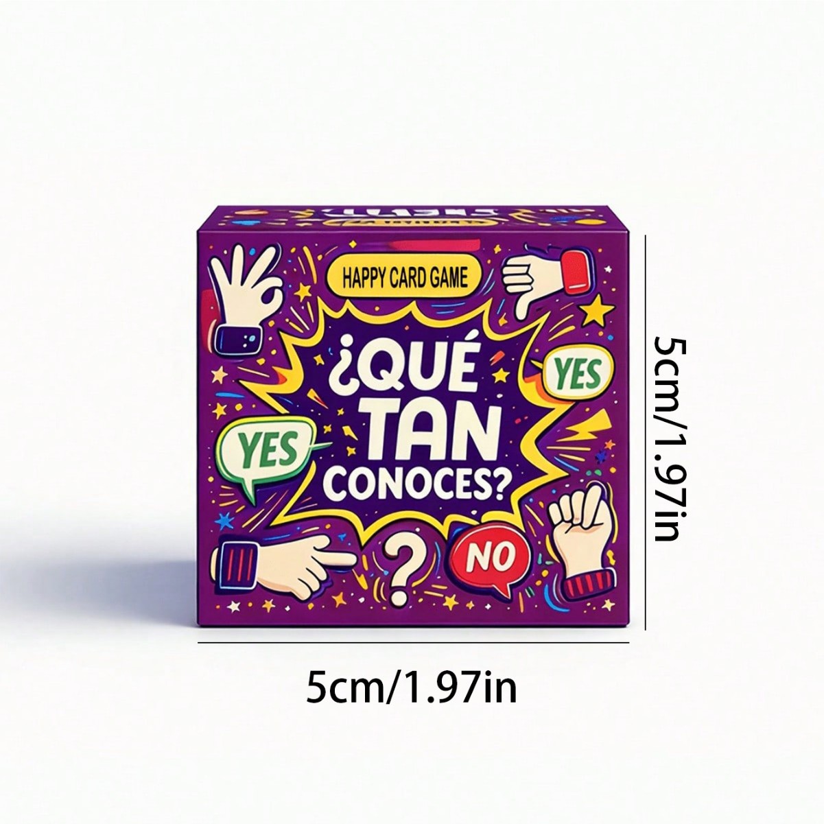 Spanish Mini 5cm Game Card Bie - Party Games In Spanish recension och pris