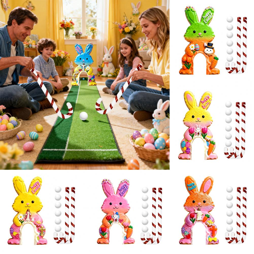 Family Golf Game Easter Bunny  - Party Games Golf recension och pris