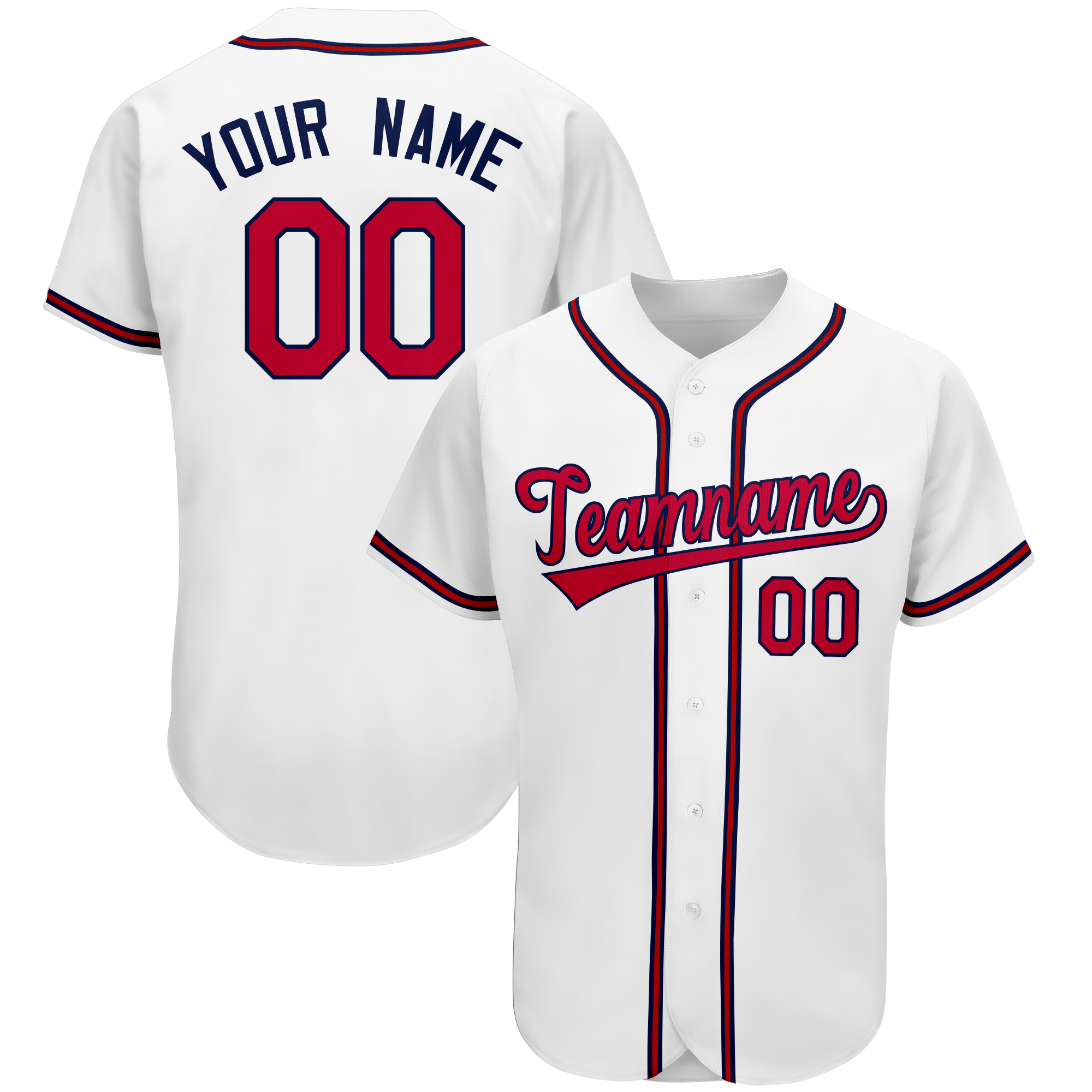 Custom Baseball Jersey Full Su - Party Games Name recension och pris