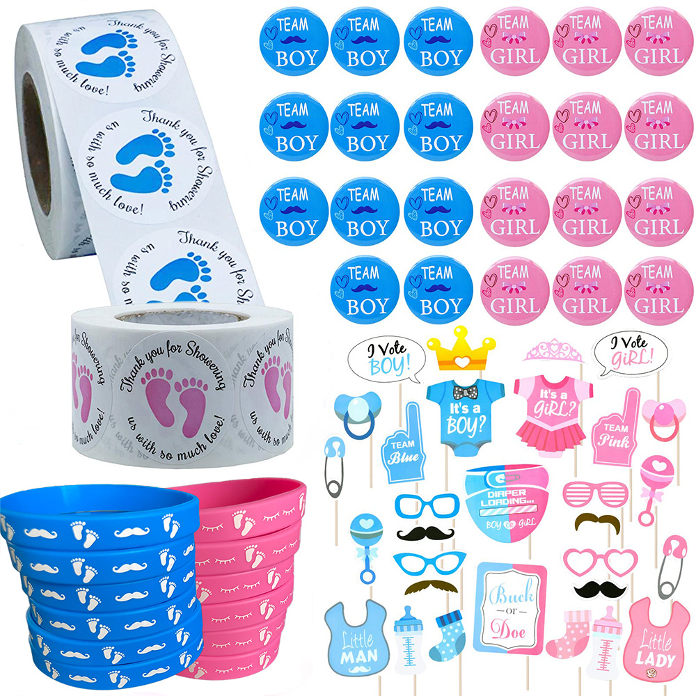 Gender Reveal Party Supplies B - Party Games Graduation Ideas recension och pris