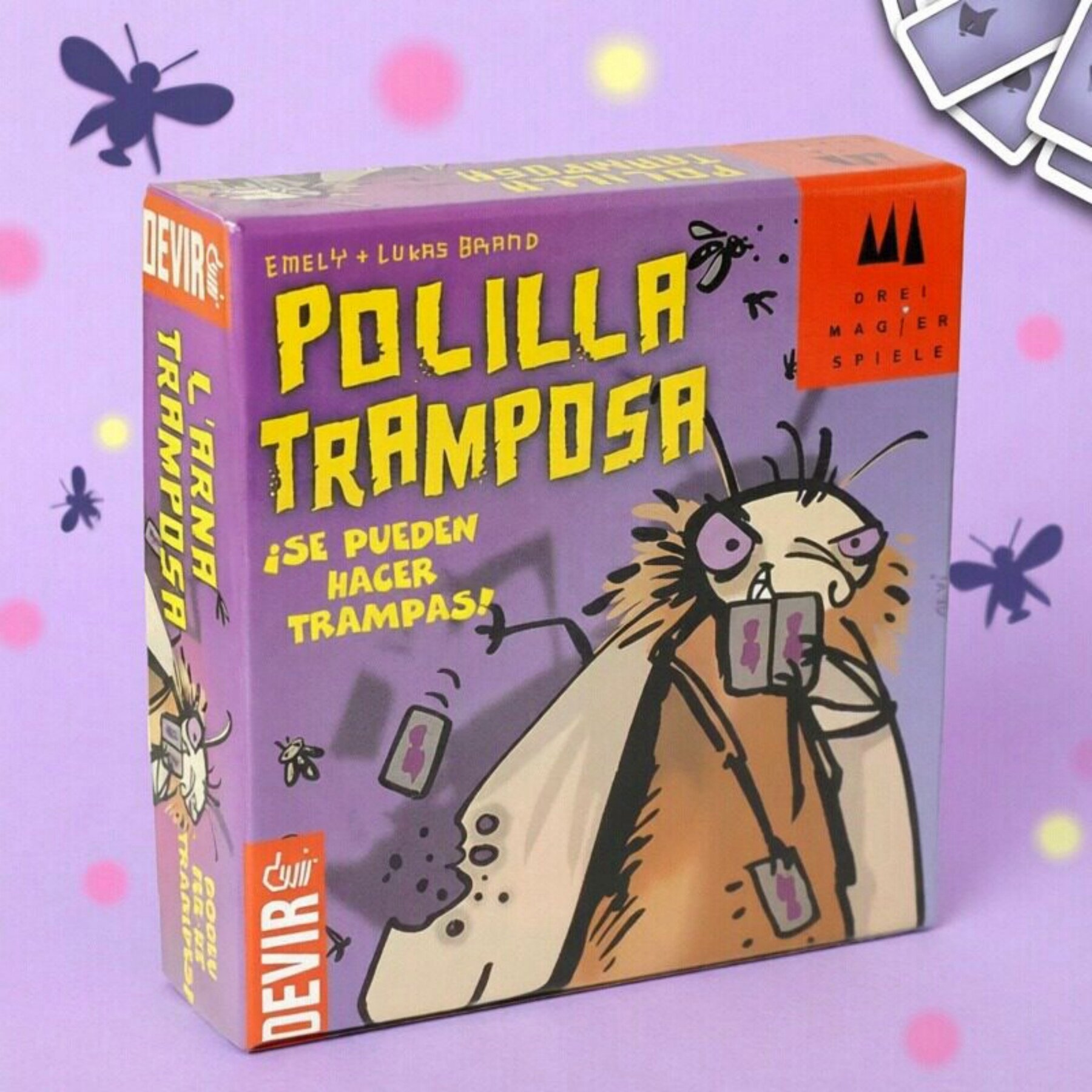 Spanish Card Game Polilla Tram - Party Games In Spanish recension och pris