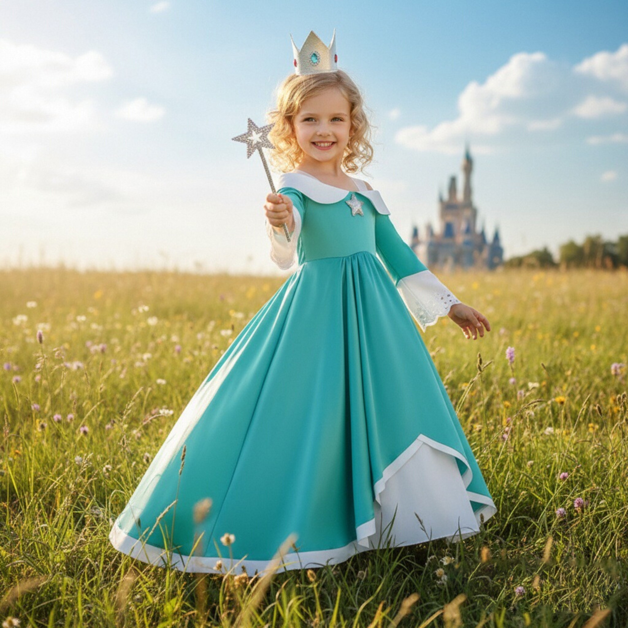 2026 Girls Peach Princess Moiv - Party Games Kids Birthday recension och pris